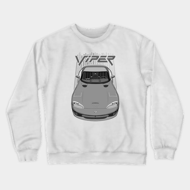 Viper SR II-1996-2002-grey Crewneck Sweatshirt by V8social